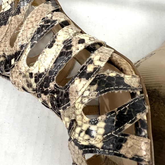 Nine West Ambroseo Lace-Up Caged Sandals - Size 8 - Picture 9 of 13